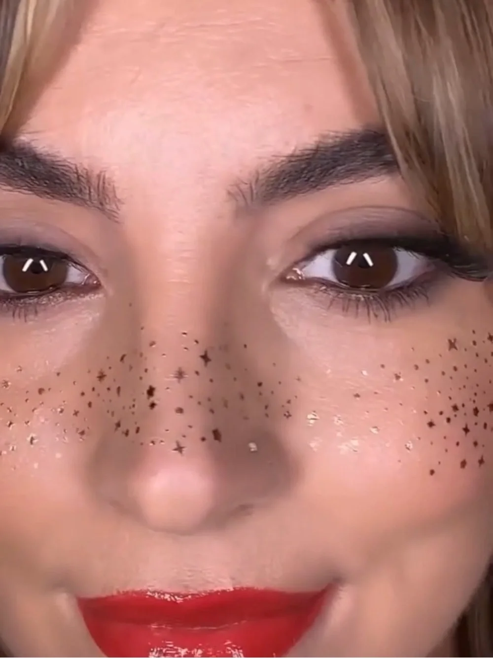 NEW Fazit Glitter Speckle Makeup Patches in Gold xTWO